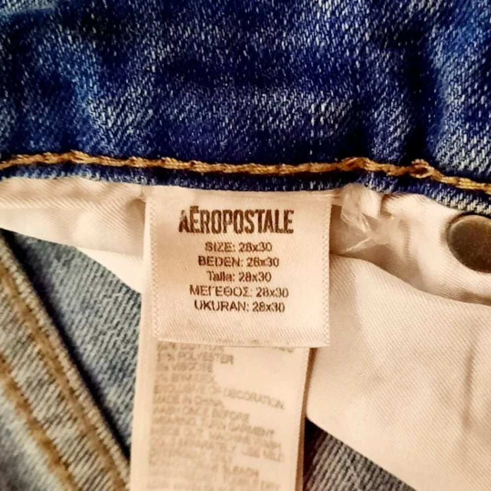 Aéropostale Skinny Fit Jeans 28x30 - Picture 3 of 7